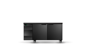 SKOPE SL.2.SSW BackBar 2 Solid Swing Door SlimLine Fridge