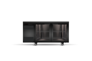 SKOPE CL.2.SSW BackBar 2 Solid Swing Door CounterLine Fridge
