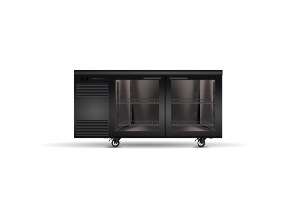 SKOPE CL.2.SSW BackBar 2 Solid Swing Door CounterLine Fridge - Image 2