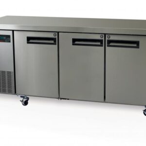 SKOPE PG400 3 Solid Door 1/1 Underbench GN Fridge