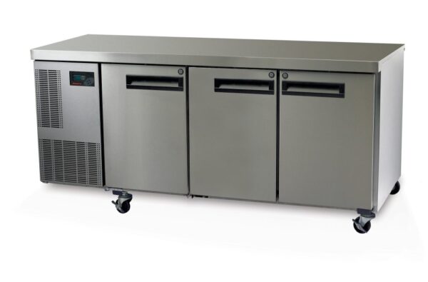 SKOPE PG400 3 Solid Door 1/1 Underbench GN Freezer - Image 2