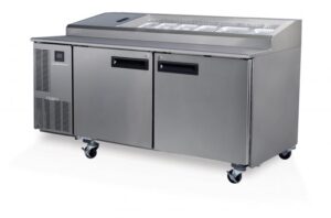 SKOPE PG500 2 Solid Door 2/1 Pizza GN Fridge Remote