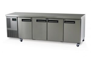 SKOPE PG550 4 Solid Door 1/1 Underbench GN Fridge