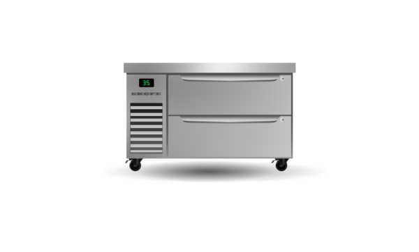 SKOPE PG11.CBR.1.D2 Two Drawer One Bay ChefBase GN 1/1 Fridge - Image 2