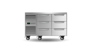 SKOPE PG11.UBR.2.D6 Six Drawer Two Bay Underbench GN 1/1 Fridge