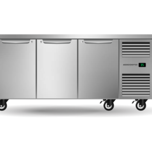 SKOPE PG11.UBR.3.SD.RH Three Solid Door Underbench GN 1/1 Right Hand Fridge
