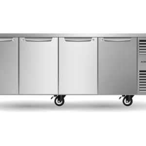 SKOPE PG11.UBR.4.SD.RH Four Solid Door Underbench GN 1/1 Right Hand Fridge