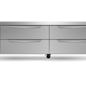 SKOPE PG21.CBR.2.D5 Four Drawer Two Bay ChefBase GN 2/1 Fridge