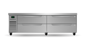 SKOPE PG21.CBR.2.D4 Four Drawer Two Bay ChefBase GN 2/1 Fridge