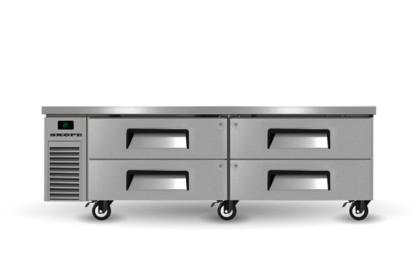 SKOPE RF8.CBR.2.D4 ReFlex 4 Drawer ChefBase GN 2/1 Fridge