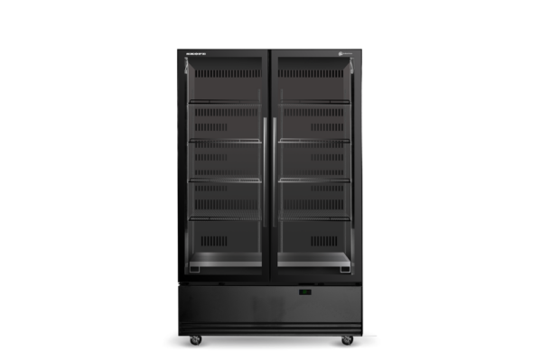 SKOPE SKB1200N-A 2 Glass Door Display or Storage Fridge