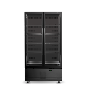 SKOPE SKB900N-A 2 Glass Door Display or Storage Fridge