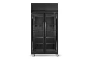 SKOPE SKFT1000N-A 2 Glass Door Upright Display or Storage Freezer