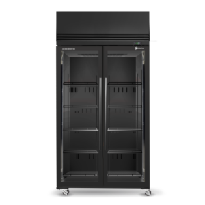 SKOPE SKFT1000N-A 2 Glass Door Upright Display or Storage Freezer