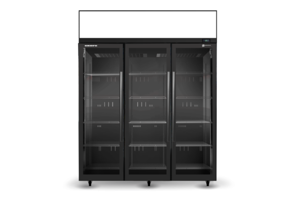SKOPE SKT1500N-AC 3 Glass Door Display or Storage Fridge Lit Sign