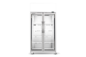 SKOPE EziCore TCE1000N 2 Glass Door Display or Storage Fridge