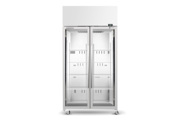 SKOPE TME1000N-A 2 Glass Door Display or Storage Fridge - Image 2