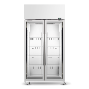 SKOPE TME1000N-A 2 Glass Door Display or Storage Fridge