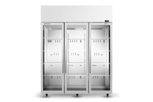 SKOPE TME1500N-A 3 Glass Door Display or Storage Fridge