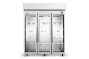 SKOPE TMF1500N-A 3 Glass Door Upright Display or Storage Freezer