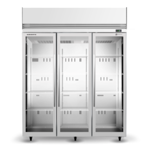 SKOPE TMF1500N-A 3 Glass Door Upright Display or Storage Freezer