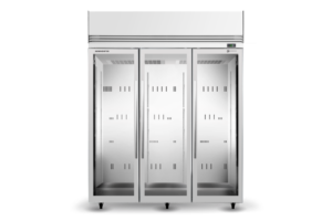 SKOPE BME1500N-A 3 Glass Door Display or Storage Fridge