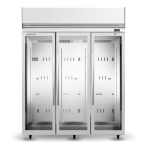 SKOPE TMF1500N-Ice 3 Glass Door Upright Display or Storage Freezer