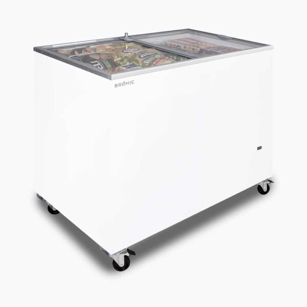 Bromic CF0300FTFG-NR Display Chest Freezer - 296L - Flat Glass Top - Image 2