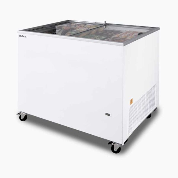 Bromic CF0300FTFG-NR Display Chest Freezer - 296L - Flat Glass Top - Image 3