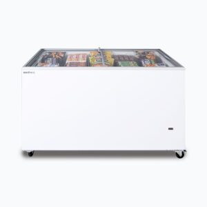Bromic CF0400FTFG-NR Display Chest Freezer – 401L – Flat Glass Top