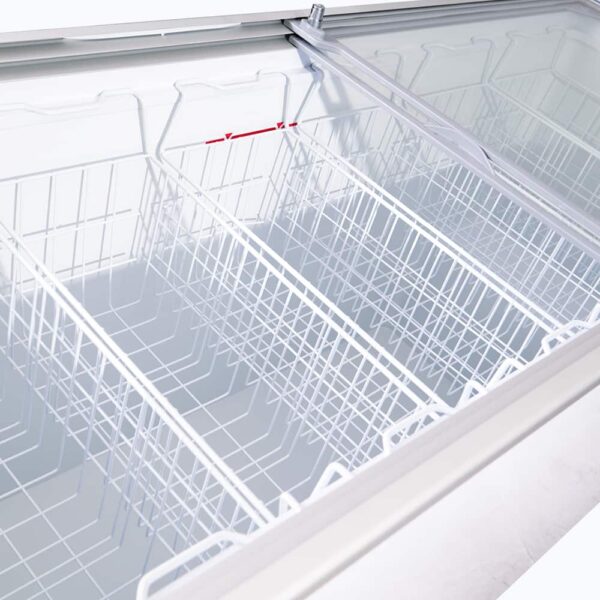 Bromic CF0400FTFG-NR Display Chest Freezer - 401L - Flat Glass Top - Image 7