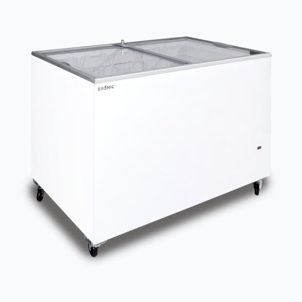 Bromic CF0400FTFG-NR Display Chest Freezer - 401L - Flat Glass Top - Image 5