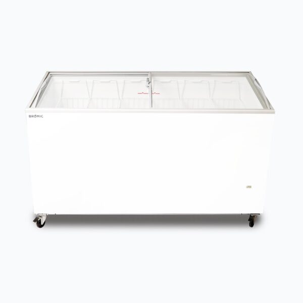 Bromic CF0500ATCG-NR Display Chest Freezer - 427L - Curved Glass Top - Image 5