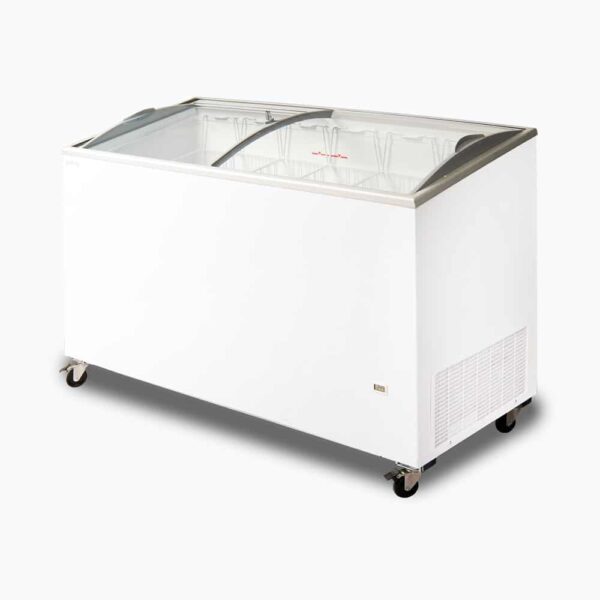 Bromic CF0500ATCG-NR Display Chest Freezer - 427L - Curved Glass Top - Image 7