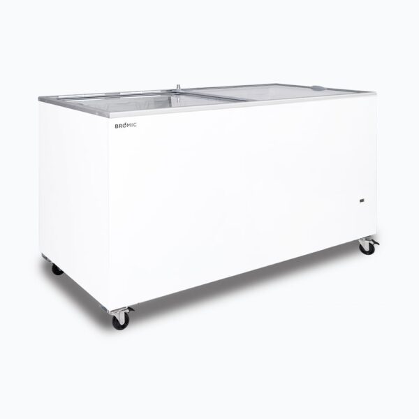 Bromic CF0500FTFG-NR Display Chest Freezer - 491L - Flat Glass Top - Image 5