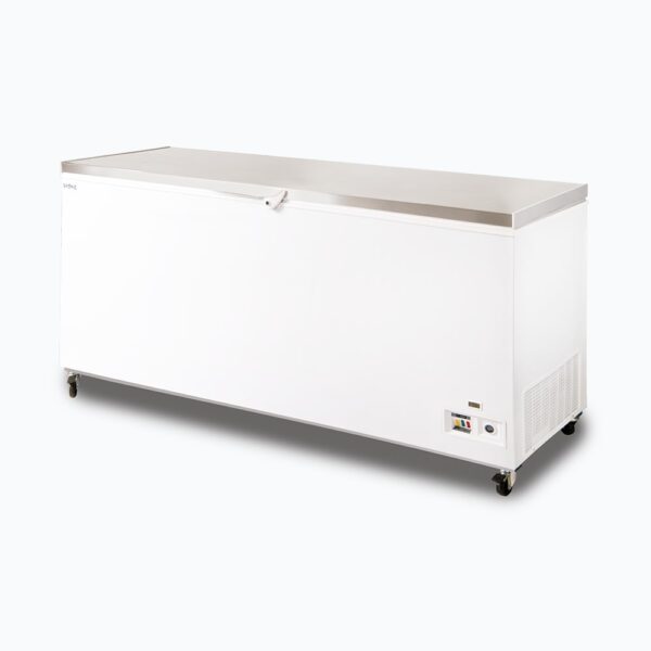 Bromic CF0700FTSS-NR Storage Chest Freezer - 675L - Stainless Steel Top - Image 3