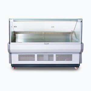 Bromic DD1875SG-NR Square Glass Deli Display – 1955mm