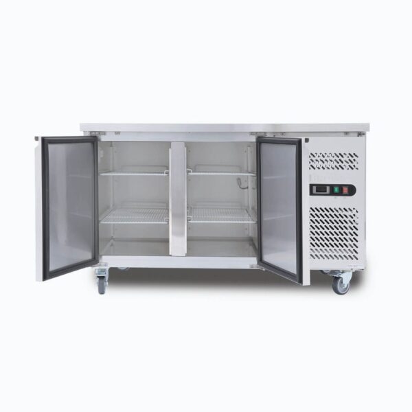 Bromic UBF1360SD-NR Under Bench Freezer - 282L - 2 Doors - Stainless Steel - Image 4