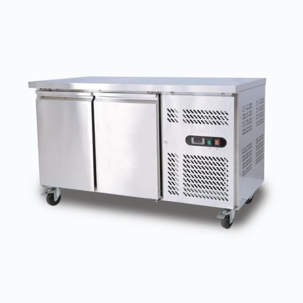 Bromic UBF1360SD-NR Under Bench Freezer - 282L - 2 Doors - Stainless Steel - Image 3