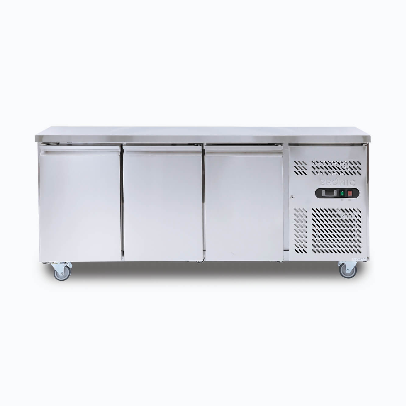 Bromic UBF1795SD-NR Under Bench Freezer – 417L – 3 Doors – Stainless Steel