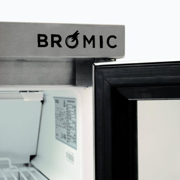 Bromic UBC0140GD-NR Under Bench Display Fridge - 138L - 1 Door - Glass - Image 6