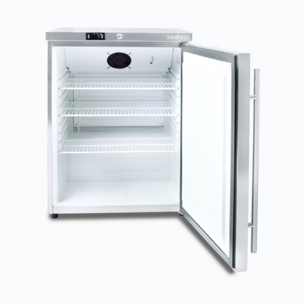 Bromic UBC0140SD-NR Under Bench Fridge - 138L - 1 Door - Stainless Steel - Image 5