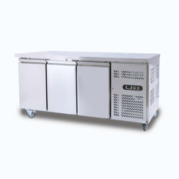 Bromic UBC1795SD-NR Under Bench Fridge - 417L - 3 Doors - Stainless Steel - Image 3
