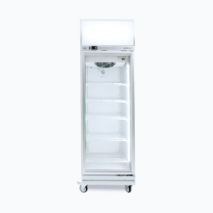 Bromic GD0500LF Upright Display Fridge – 444L – 1 Door – Flat Glass – Lightbox