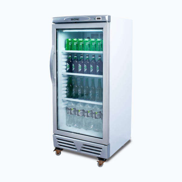 Bromic GM0220-NR Upright Display Fridge - 215L - 1 Door - Flat Glass - Image 3