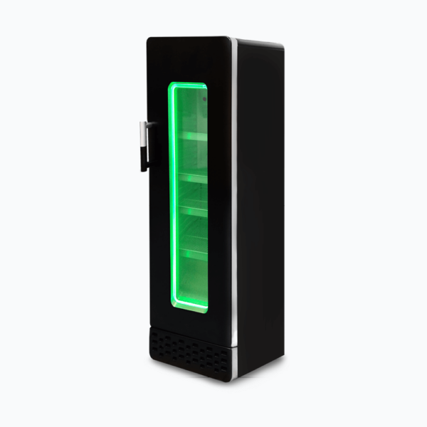 Bromic GM0300-NR RETRO RETRO Upright Display Fridge - 290L - 1 Door - Flat Glass