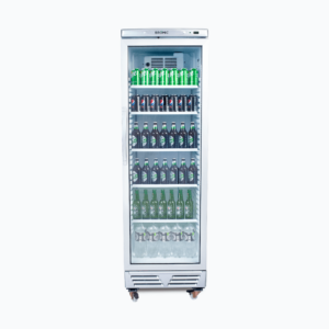 Bromic GM0374-NR Upright Display Fridge – 372L – 1 Door – Flat Glass