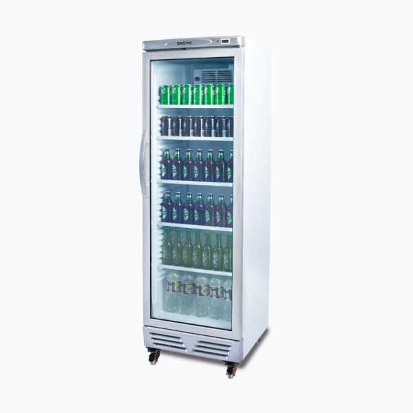 Bromic GM0374-NR Upright Display Fridge - 372L - 1 Door - Flat Glass - Image 3