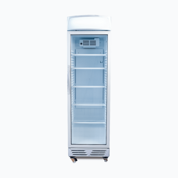 Bromic GM0374L-NR Upright Display Fridge - 372L - 1 Door - Flat Glass - Lightbox - Image 5