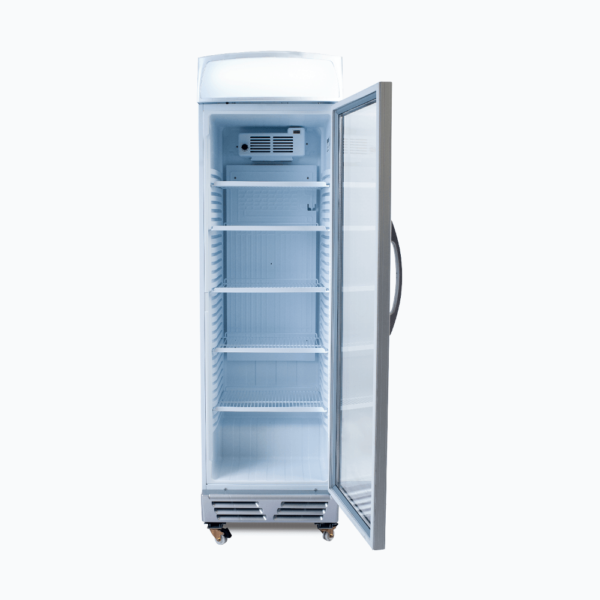 Bromic GM0374L-NR Upright Display Fridge - 372L - 1 Door - Flat Glass - Lightbox - Image 8